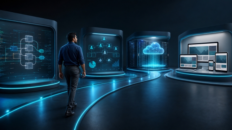 Versatile IT career across software, SAP, cloud and web development